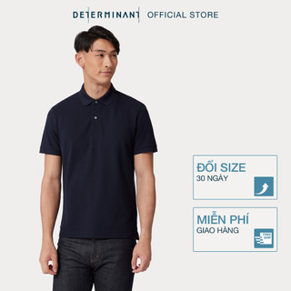 Áo thun nam Polo Pique thấm hút tối đa thương hiệu Determinant - màu Xanh đậm [P01]