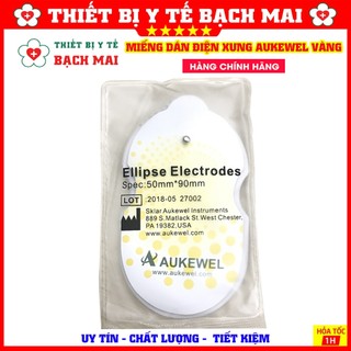 Cặp 02 Miếng Dán Điện Xung Aukewel - Màu Vàng Chính Hãng