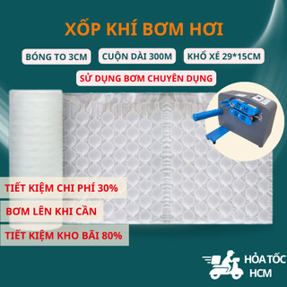 Cuộn xốp khí loại bóng lớn, đệm khí chèn hàng, bóng khí chống sốc gói hàng