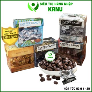 [6 vị] Kẹo cà phê viên nén không đường Pamiriter Đài Loan 70g - cafe ăn vặt cho người ăn kiêng giảm cân, tiểu đường