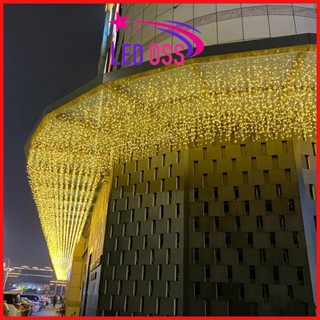  Đèn Nháy Rủ 12m 60 sợi,Đèn Led Mành Rủ 12m 60 Sợi,Bộ Nháy Rủ hàng đủ 16m 60 sợi 
