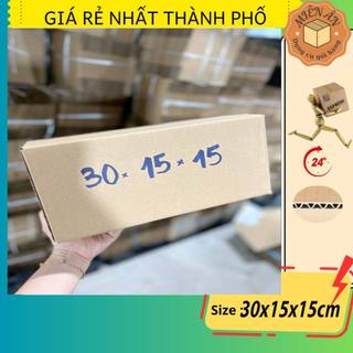 Hộp giấy, thùng carton size 30x15x15 hộp carton gói hàng Everest