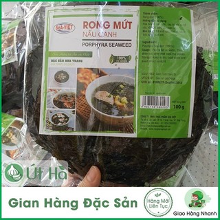 Rong Mứt Nấu Canh Bịch 100gr Rong Biển Nha Trang Sea-Viet Cho Bữa Ăn Ngon - Út Hà Đặc Sản