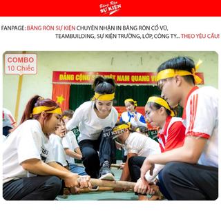 Băng Rôn Buộc Đầu Cổ Vũ không in ( màu tùy chọn ) Combo 10c