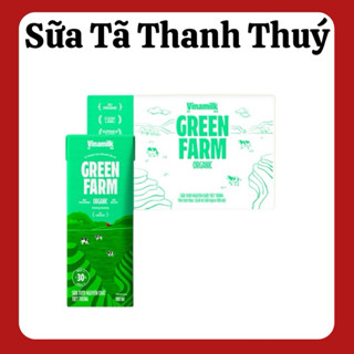 Thùng 48 Hộp Sữa Tươi Vinamilk GreenFarm Organic 100% - 48 hộp x 180ml