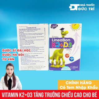 LineaBon K2+D3 🔸 [FREESHIP] 🔸 Bổ sung vitamin K2, D3