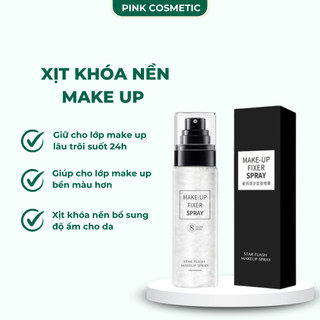 Xịt khoáng khoá nền Makeup - giữ chặt lớp trang điểm FIXER SPRAY