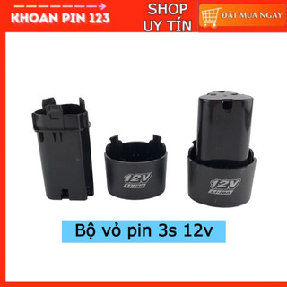 Vỏ pin 12v 3cells pin  (không kèm pin)