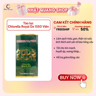 Tảo lục chlorella royal dx 1550 viên