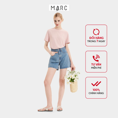 Quần Short Jean Nữ MARC FASHION Form Basic 2 Túi - FAQJ041924