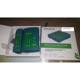 Bộ test cáp mạng RJ45 kingmaster tặng kèm pin