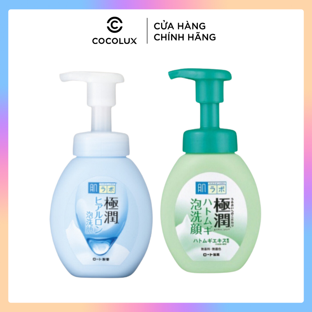 Bọt Rửa Mặt Hadalabo Các Loại