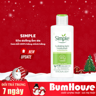 Sữa Dưỡng Da Simple Kind To Skin Hydrating Light 125ml