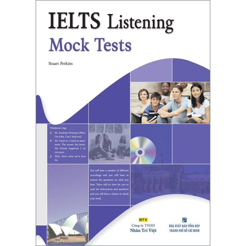 Sách - IELTS Listening Mock Test (Kèm CD)