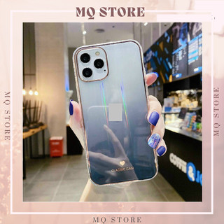 Ốp lưng Iphone Classic ánh cầu vồng, viền dẻo dành cho Iphone 7p,8p,x,xs,xsmax,11,11promax,12,12pro,12promax