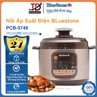 Nồi Áp Suất Điện Tử BlueStone PCB-5748, 900W-5Lit, Bảo Hành Chính Hãng 2 Năm