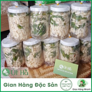  Tỏi Ngâm Giấm Hủ Khoảng 500gr Tỏi Lý Sơn Thơm Ngon Tốt Cho Sức Khỏe - Út Hà Đặc Sản 