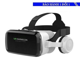 Kính thực tế ảo 3D Vr Shinecon G04BS 2021 Bluelens tai nghe bluetooth cho điện thoại 6.7inch