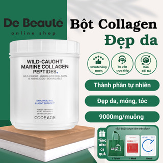 Bột Collagen Thủy Phân Giúp Trẻ Hóa Da, Móng, Tóc Codeage Marine Collagen Peptides 450g