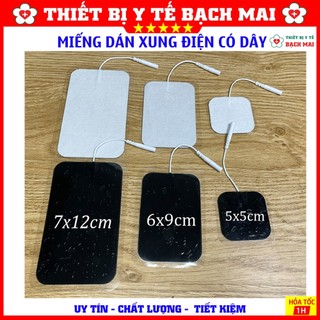 Miếng dán điện xung có dây các size 5x5cm, 6x9cm, 7x12cm