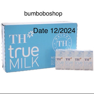 Thùng 48 hộp sữa TH TRUE MILK không đường 180ml - date 12/2024