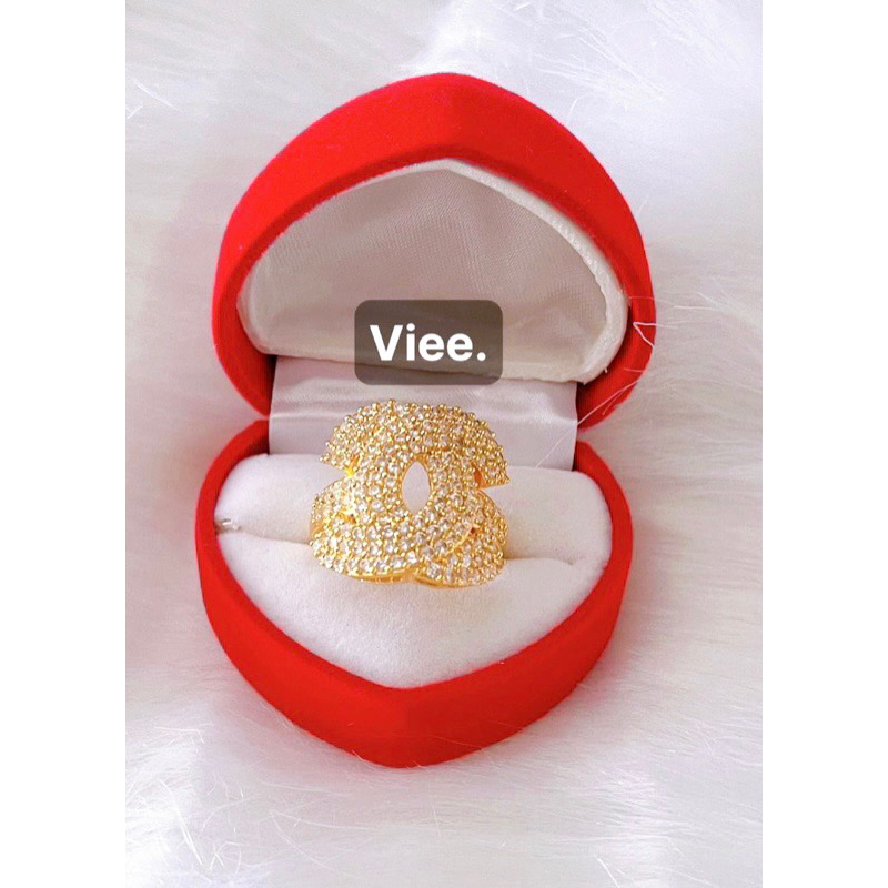 Nhẫn nữ mạ vàng 18k mã 3081