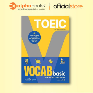 Sách - Toeic Vocab Basic - 1000 Từ Vựng Cơ Bản Kèm Bài Tập Dành Cho Người Mới Bắt Đầu