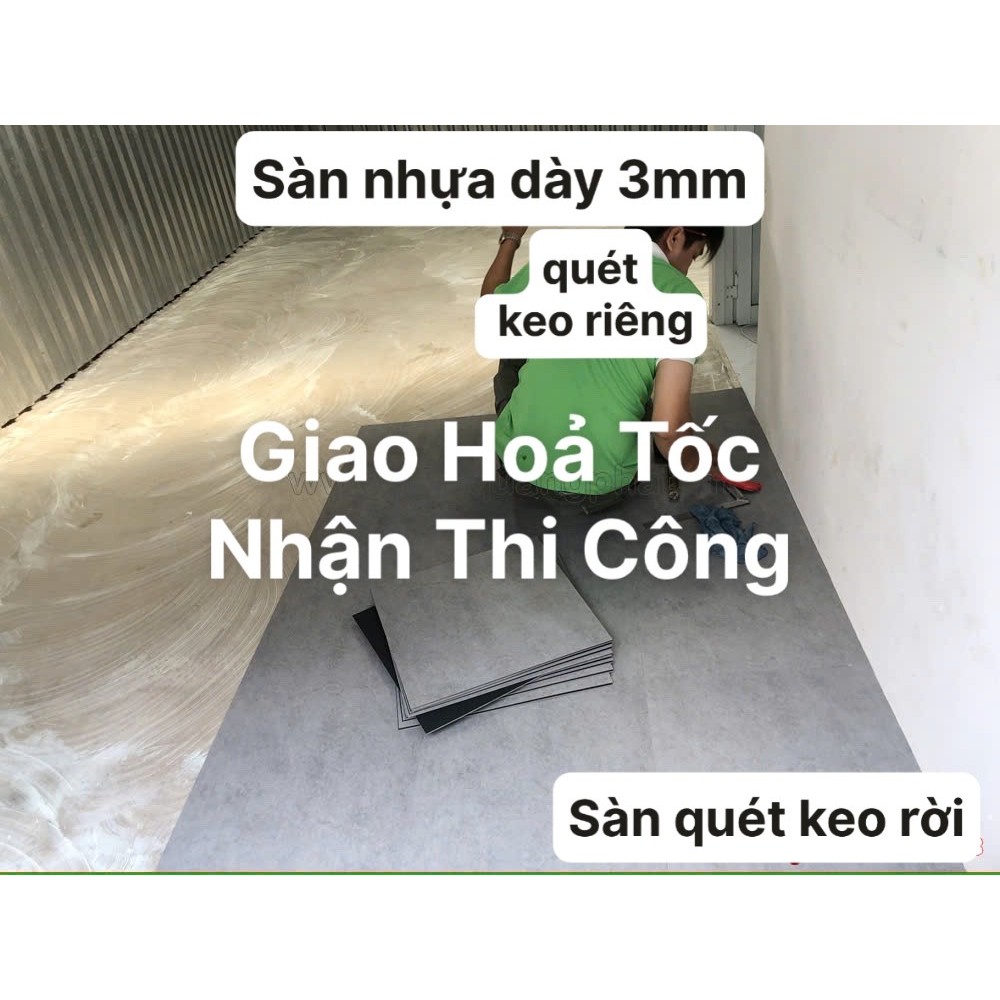 1 met vuông, Sàn nhựa giả gỗ, dày 3mm, chưa có keo, Tấm dán sàn giả gỗ, PVC vinyl floor