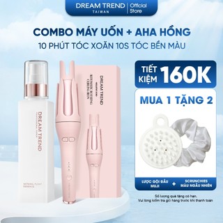 Combo Máy Uốn Tóc Mây Xoăn Tự Động Trục 32mm + Tinh Chất Dưỡng Tóc AHA Essence DREAM TREND 150ml