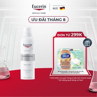Xịt dưỡng ẩm & giảm nếp nhăn Eucerin Hyaluron Mist Spray 150ml
