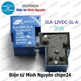 [1 CON] (F82) RELAY 4 CHÂN 12V-30A SLA-12VDC-SL-A (4P12V30A)