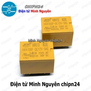 [2 CON] (F80.T) RELAY 6 CHÂN 12V-3A HK4100F-DC12V-SHG (6P12V3A)