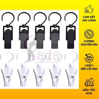 Combo 10 cái Móc kẹp nhựa treo mũ, nón dài 10cm, dùng cho nam, nữ, trẻ em - sada shop 2