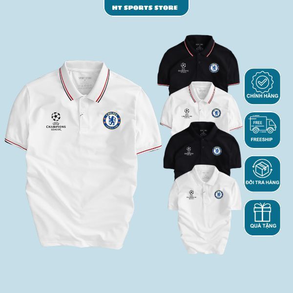 Áo Polo CLB Chelsea, Áo polo thể thao nam thanh lịch quý phái, sang trọng CPO - HT Sports Store