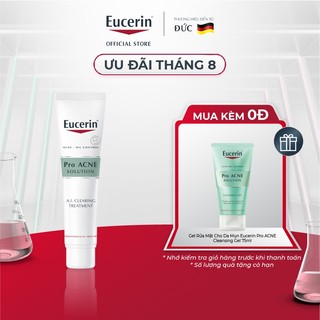 Gel giảm mụn sau 1 tuần Eucerin Pro Acne A.I. Clearing Treatment 40ml