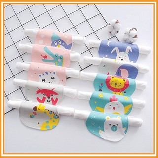 Khăn thấm mồ hôi lưng cho bé 6 lớp chất liệu cotton mềm mại thấm hút nhanh, thoáng khí