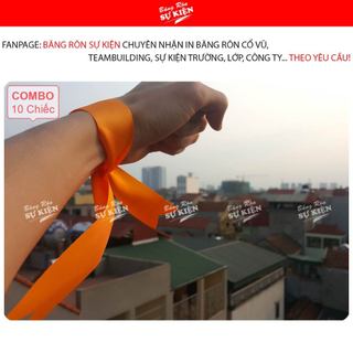Băng rôn buộc tay combo 10c (màu sắc tùy chọn)