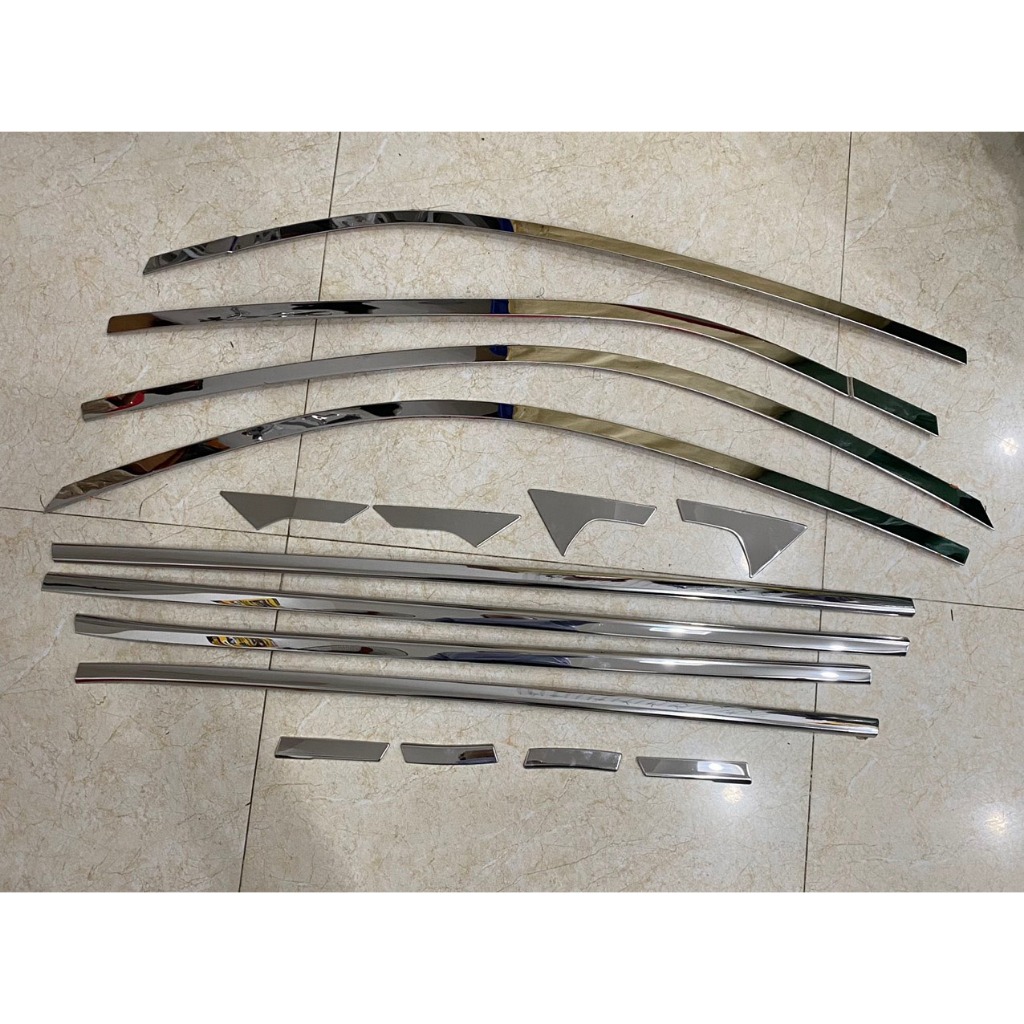 Viền cong kính + nẹp chân kính xe Honda HRV 2023 2024