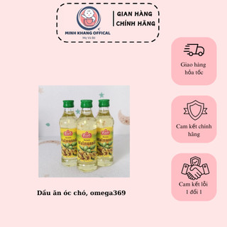 Dầu ăn dặm cho bé - dầu óc chó, dầu omega 369 đức đức kunella 100ml