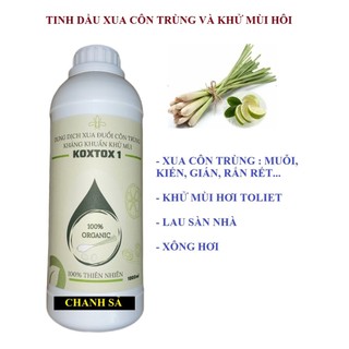 Dung dịch xua côn trùng hương Sả Chanh KOTOX dùng để xua côn trùng, khửi mùi hôi, lau sàn......