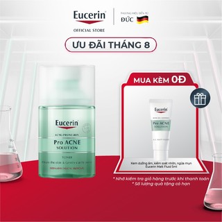 Nước cân bằng cho da mụn Eucerin Pro Acne Toner 100ml