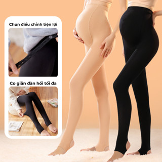Quần Tất Bầu 2025 Larosa Chất Mềm Mịn Không Xù Có Chun Chỉnh Bụng Co Giãn Đa Chiều LA77Q
