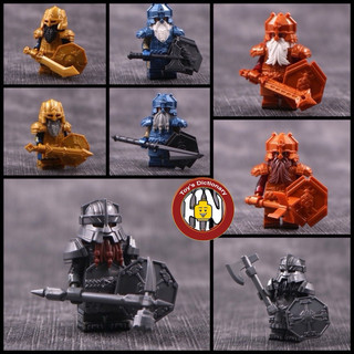 Đồ chơi xếp hình - Lắp ráp - Tộc chiến binh người lùn Mountain Dwarf - The lord of the ring - Koruit KT1054 !