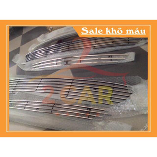 Ốp mặt calang, ca lăngxe vios 2014- 2018 hình ảnh thật- ca lăng dưới inox