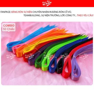 Băng rôn buộc tay trang trí ( số lượng 50 cái )