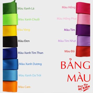 Băng rôn buộc tay trang trí ( số lượng 50 cái )