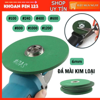  Đá mài dao kéo KHAISON mài kim loại dày 6mm gắn máy mài góc máy cắt cầm tay 