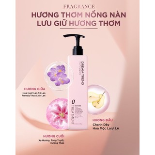Combo Dầu Gội Làm Sạch DREAM TREND 500ml + Mặt Nạ Ủ Tóc Hương Nước Hoa Restore Treatment Dream Trend 500ml