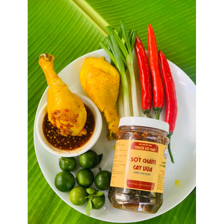  Muối Cô Hải - Sốt Chấm Siêu Cay - Muối Tây Ninh - Dùng Chay Được 500gam hủ 