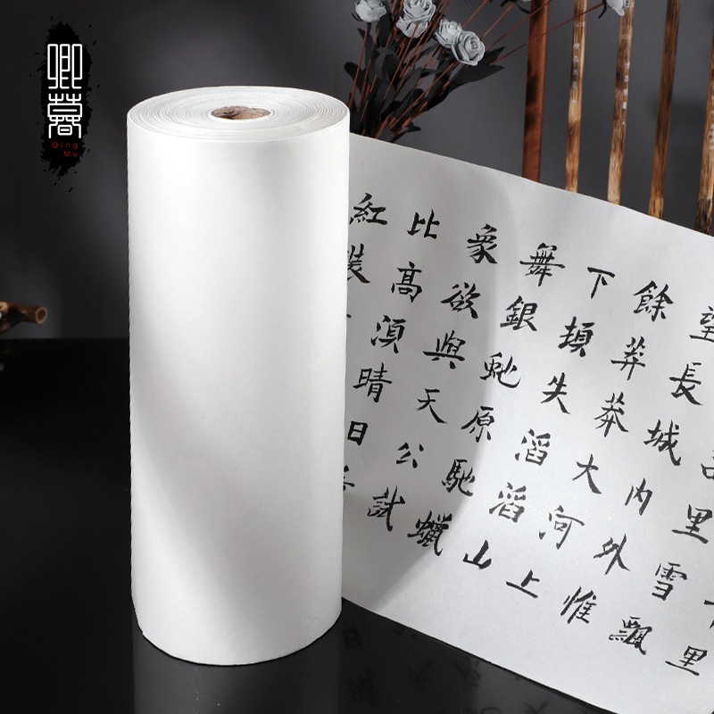 Giấy xuyến chỉ rộng 35,50,70cm nhiều kích thước cuộn bán sinh thục luyện viết thư pháp,chép kinh, viết câu đối